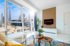 LUX The Pad Executive Suite Burj Khalifa View 2